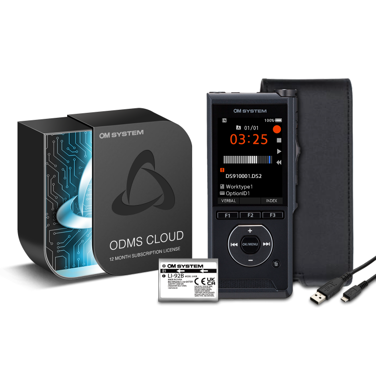 OM DIGITAL DS-9100 Standard Kit with ODMS Cloud and FREE ODMS SR OM DIGITAL DS-9100 Standard Kit with ODMS Cloud and FREE ODMS SR